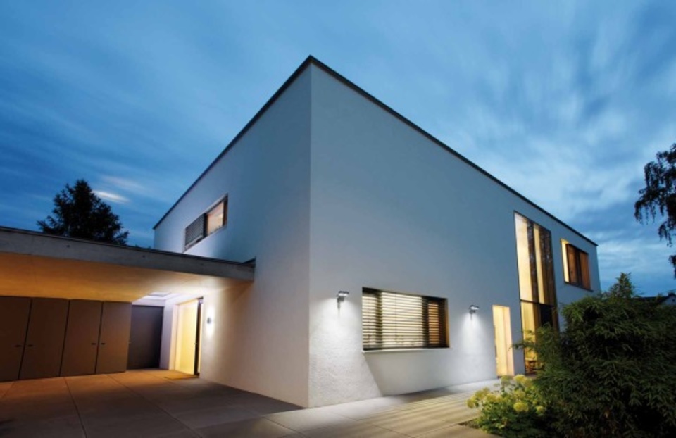 Aussenbeleuchtung bei Werner Centner e.K. in Hanau