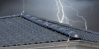 Äußerer Blitzschutz bei Werner Centner e.K. in Hanau