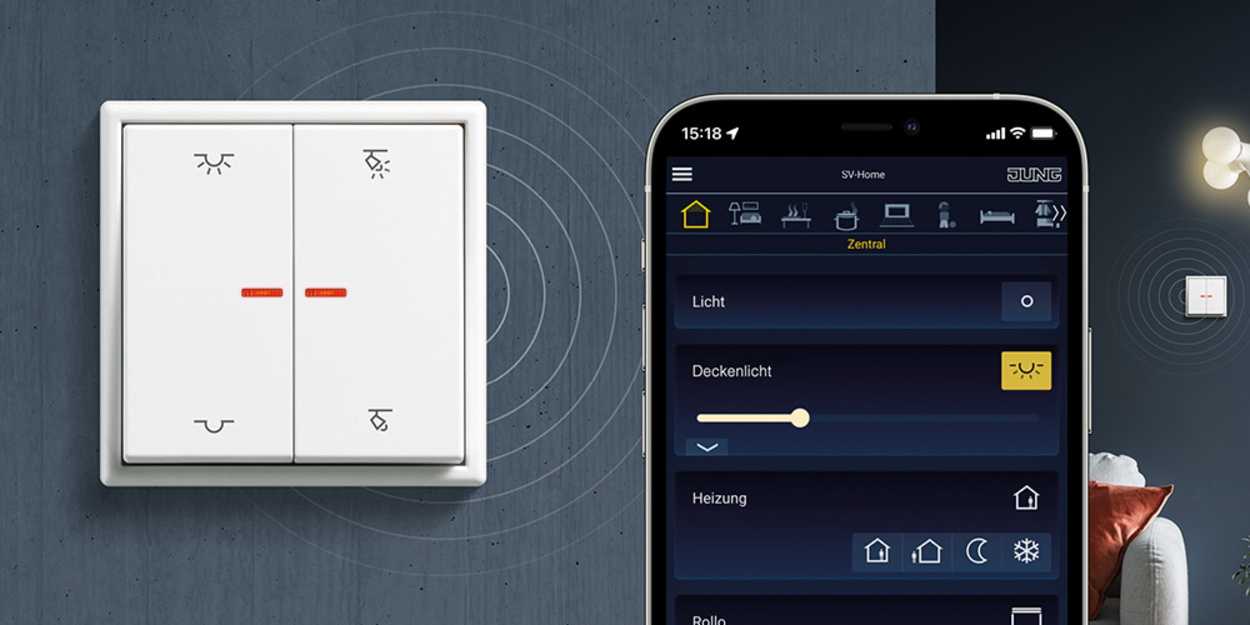 KNX RF Taster bei Werner Centner e.K. in Hanau