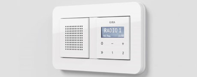 Gira Radio bei Werner Centner in Hanau